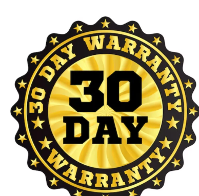 30-Day Warranty